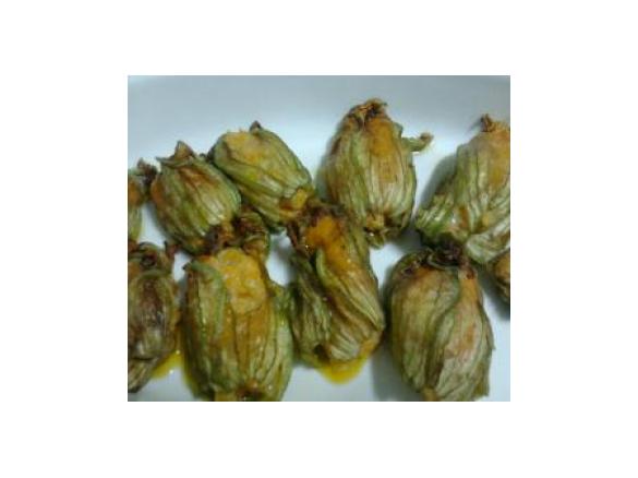 Involtini di fiori di zucchine