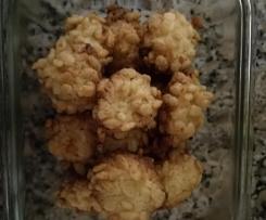 Biscotti cocco e riso soffiato