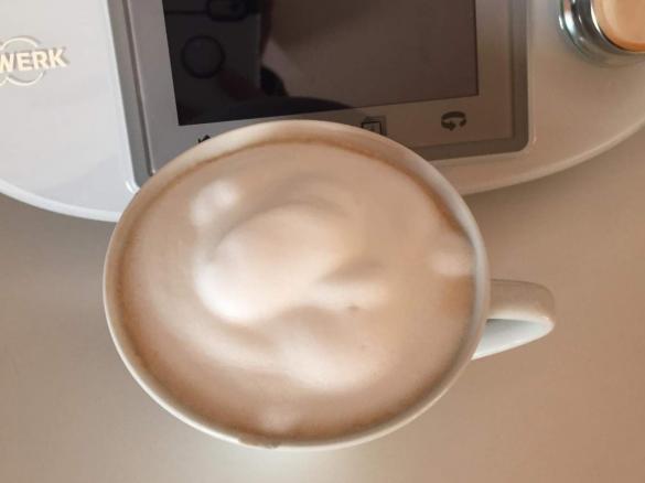 Cappuccino con latte di soia e/o vaccino