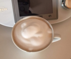 Cappuccino con latte di soia e/o vaccino