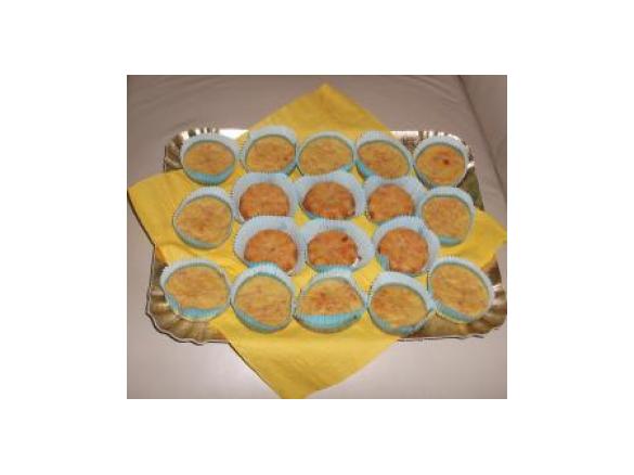 tortine salate con zucca e prosciutto cotto