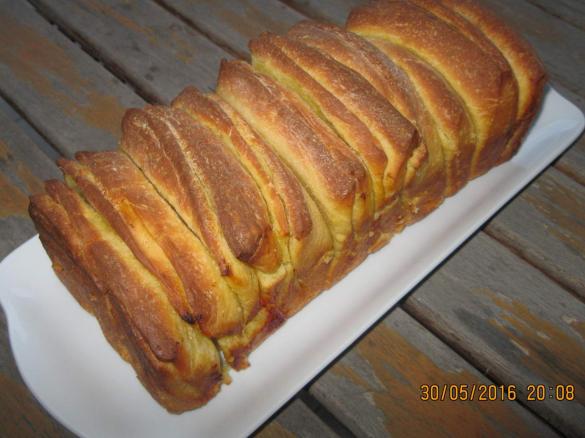 Pane a fisarmonica ripieno