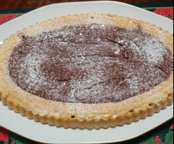 CROSTATA A BASE MORBIDA CON NUTELLA