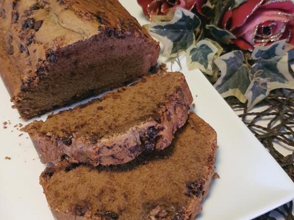 Plumcake al caffè e cioccolato "contest dolci senza burro senza uova"