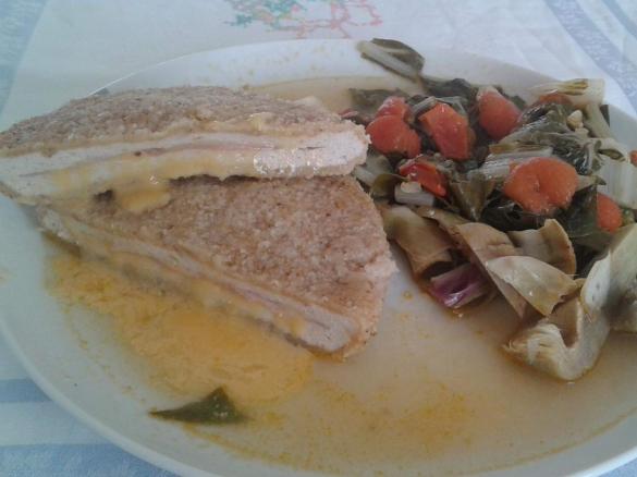 CORDON BLEU con bietole e carciofi (contest multilivello)