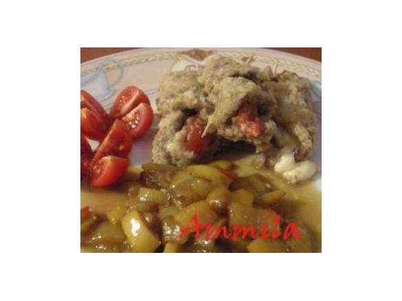 Involtini alla mediterranea con contorno agrodolce