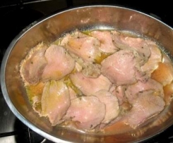 Lacerto di vitellino in salsina