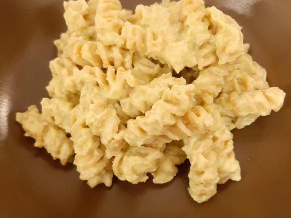 Pasta in crema di Cavoletti di Bruxelles