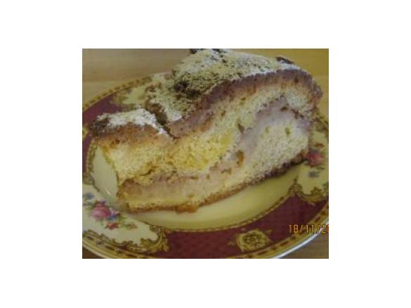 Torta di mele con crumble alle mandorle