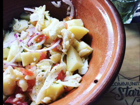 Baccalà ad insalata cottura sottovuoto