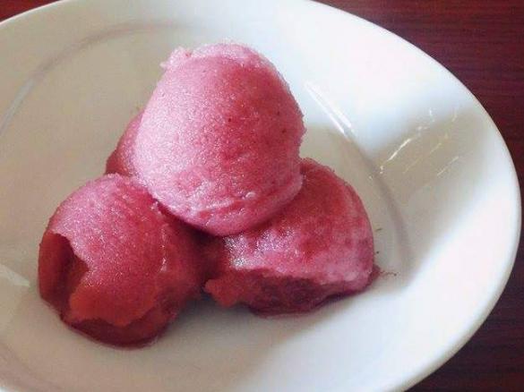 Sorbetto al melograno