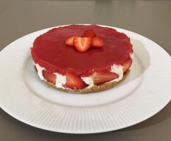 Cheesecake light alle fragole