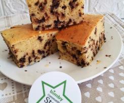 quadrotti golosi con goccie di cioccolato