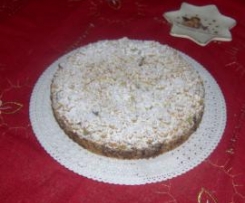 Sbrisolona con ricotta e gocce di cioccolato