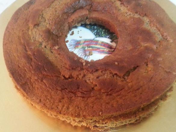 Ciambella semplice al cioccolato