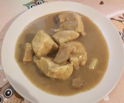 Petto di pollo morbido con salsa ai funghi (senza grassi)