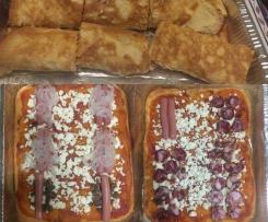 Pizzette al taglio alla birra