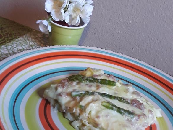 LASAGNE CON ASPARAGI GALBANINO E LUGANEGA MODO MIO (CONTEST LASAGNE)
