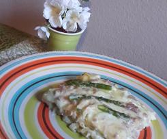 LASAGNE CON ASPARAGI GALBANINO E LUGANEGA MODO MIO (CONTEST LASAGNE)