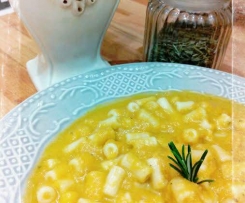 Tubetti di Kamut in crema di Zucca e Ceci