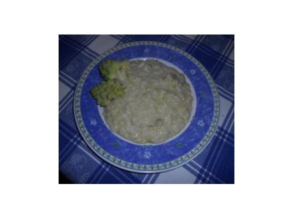 Risotto con broccolo romano
