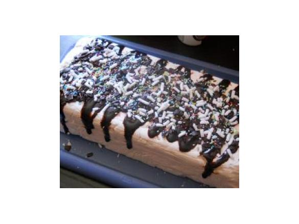 SEMIFREDDO ALLA VANIGLIA CON NUTELLA E GRANELLA DI NOCCIOLE