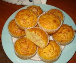Muffin al prosciutto e formaggio
