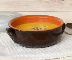 Variante di Vellutata di carote e ceci