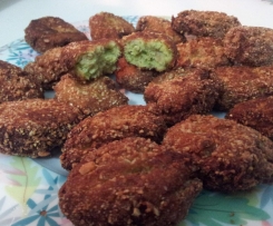 Polpette croccanti di zucchine e basilico