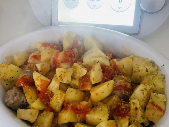 Polpette e patate al varoma