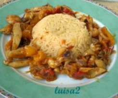 riso con seppie e peperoni