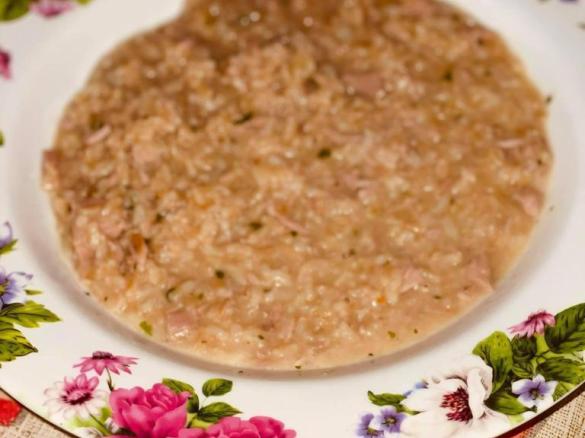 Risotto light tonno e limone
