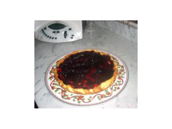 torta di mirtilli dell'elvira  