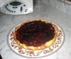 torta di mirtilli dell'elvira  