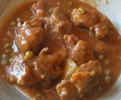 spezzatino ai piselli 