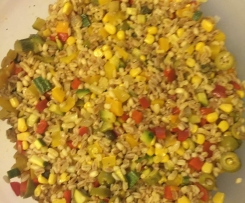 INSALATINA DI VERDURINE E CEREALI BIMBY MADE