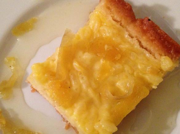 Torta di riso al profumo di limone