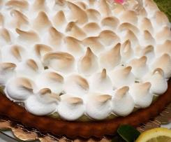 Crostata lemon curd meringata