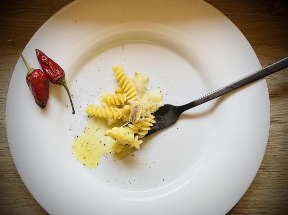 Pasta cavolfiore e acciughe