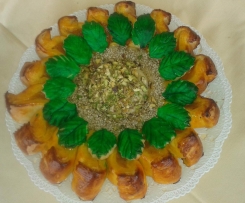 torta panbrioche m'ama non m'ama alla zucca