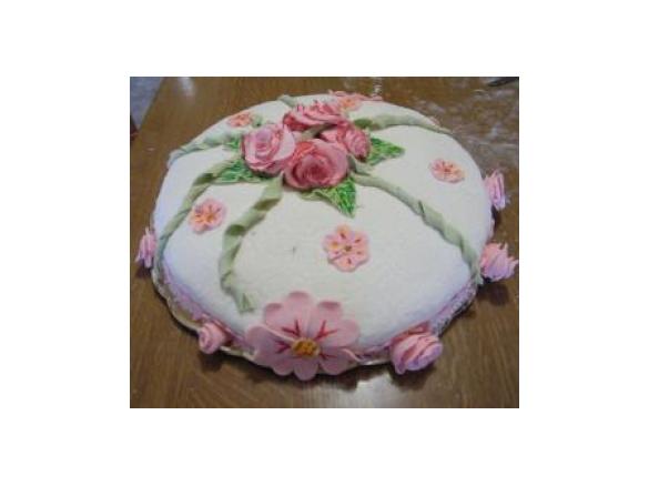 TORTA IN PDZ FARCITA CON CREMA CHANTILLY AL CAFFE' E CREMA NESQUIK