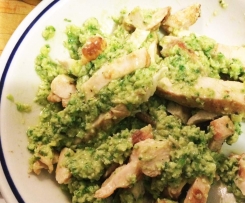 Salsa alle zucchine e basilico