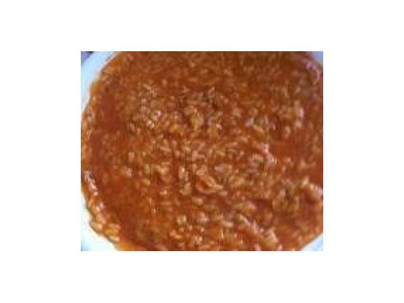 Risotto al ragù e funghi