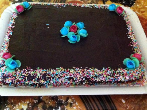 torta ubriaca con farina di riso e burro senza lattosio