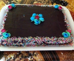 torta ubriaca con farina di riso e burro senza lattosio