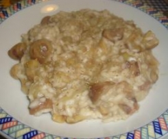 risotto alle castagne