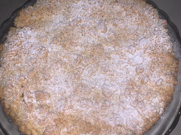 Crostata sbriciolata con ricotta e cioccolato