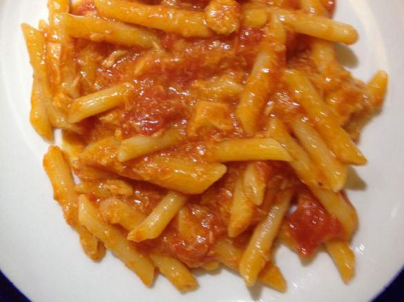 Pasta al tonno risottata