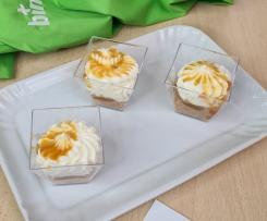 Cheesecake senza cottura al caramello salato