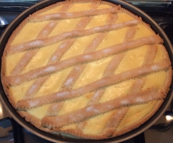 crostata di ricotta ubriaca